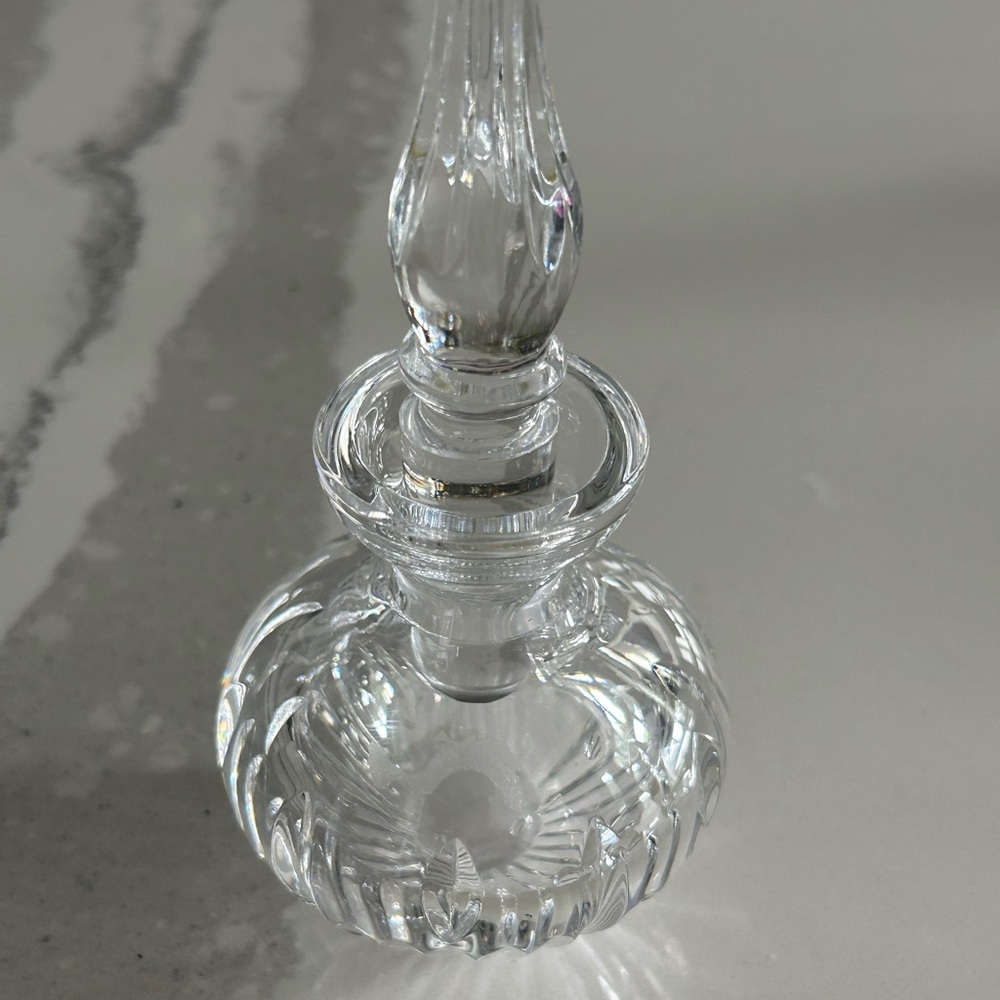 Waterford Marquis Claria Perfume bottle with stopper